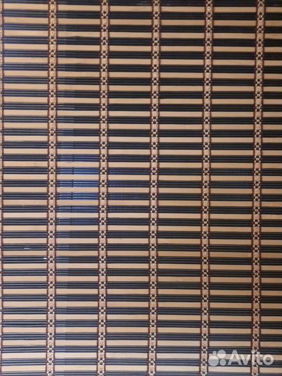 Жалюзи рулонные деревянные