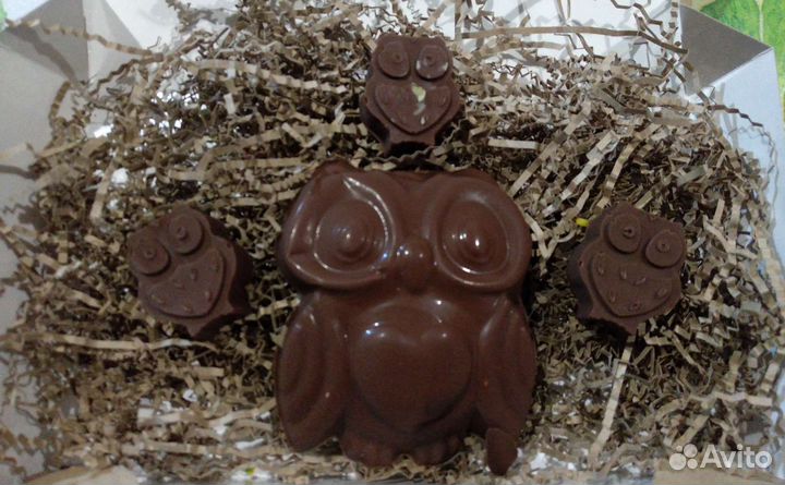 Сова из шоколада