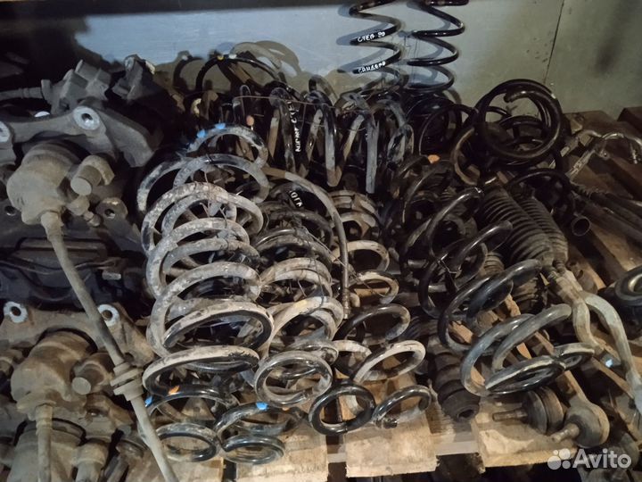 Renault sandero 1-2.пружины амортизатора