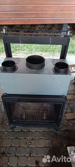 Камин чугунный для дома