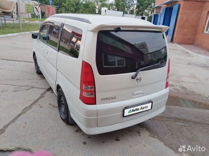 Nissan Serena 2.0 CVT, 2002, 67 000 км