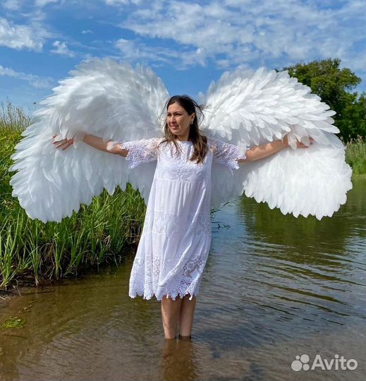 Крылья ангела белые
