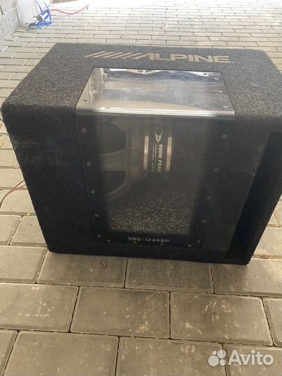 Сабвуфер и усилитель