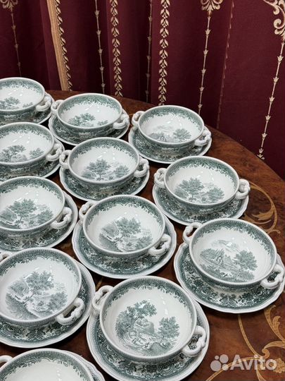 Бульонные пары от villeroy boch burgenland зеленый