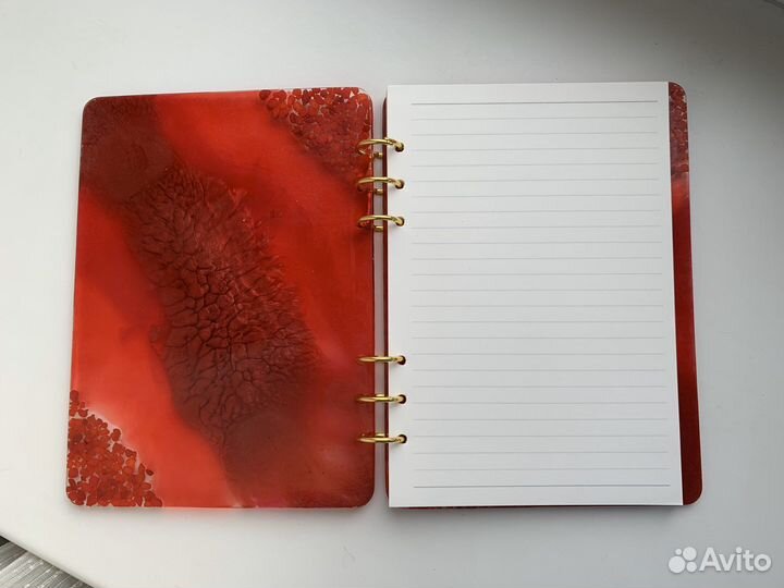 Блокнот из эпоксидной смолы