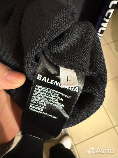 Худи balenciaga oversize шоурум