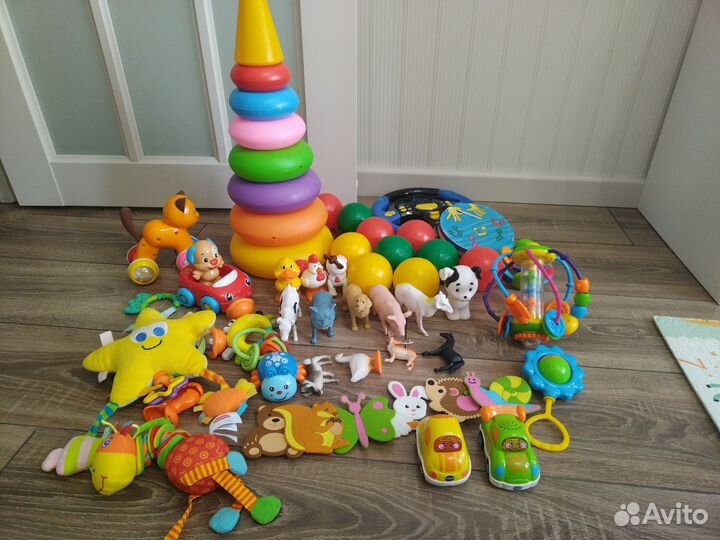 Пакетом Развивающие игрушки