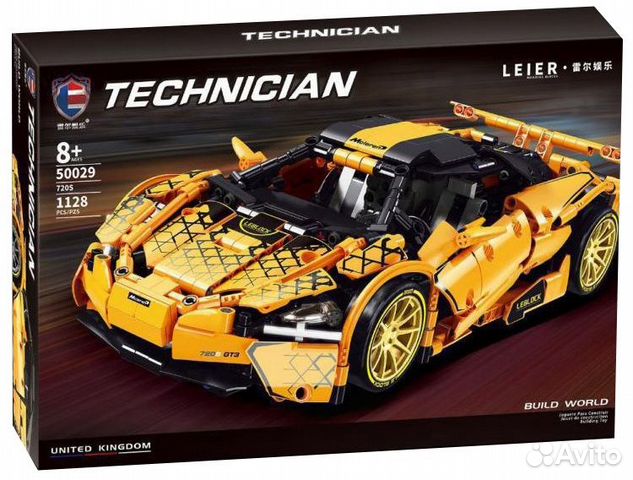 Аналог Лего Конструктор Спорткар McLaren 720S