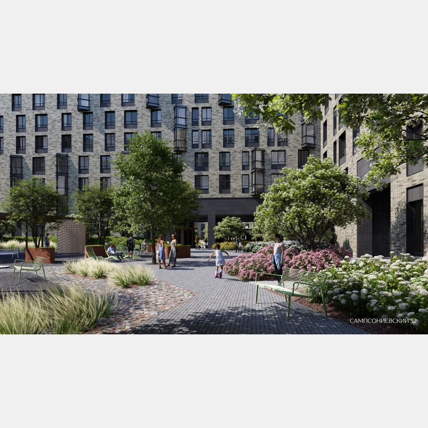 2-к. квартира, 66,5 м², 6/6 эт.