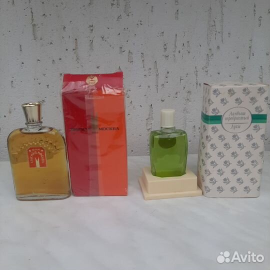 Духи и туалетная вода (одеколон) СССР