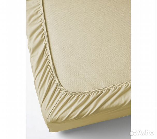 Простынь GoodNight Сатин 200х200х20 Шампань на рез