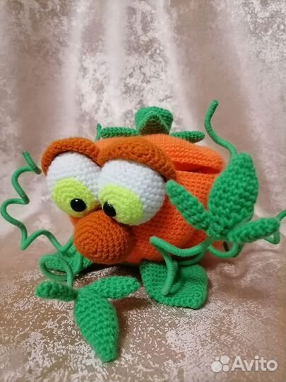 Тыква конфетница