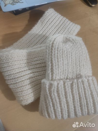 Комплект шапка и шарф