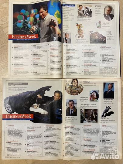 Business week 1998-1999 журналы на английском