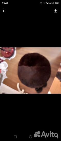 Шапка норковая женская