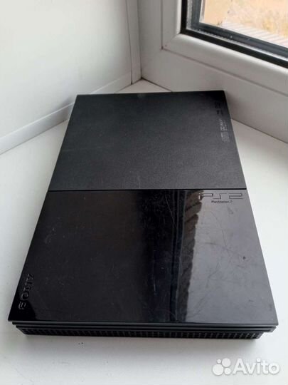 Sony playstation 2 slim рабочая, обмен присутствуе
