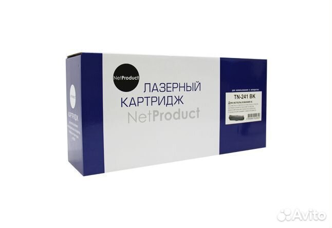 Тонер-картридж NetProduct (N-TN-241Bk) для Brother