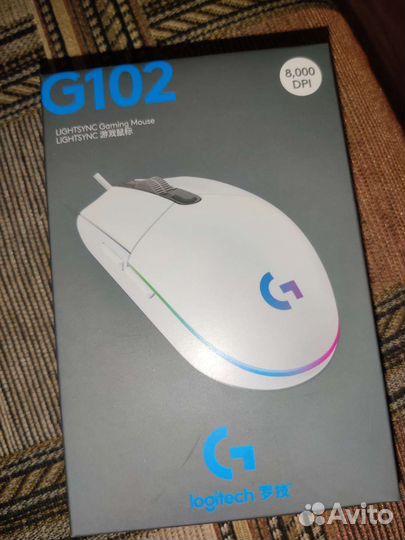 Мышь игровая Logitech g102 новая
