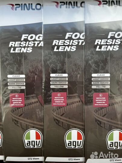 Пинлок Pinlock DKS 118 на шлемы AGV K1, K3 SV, K5