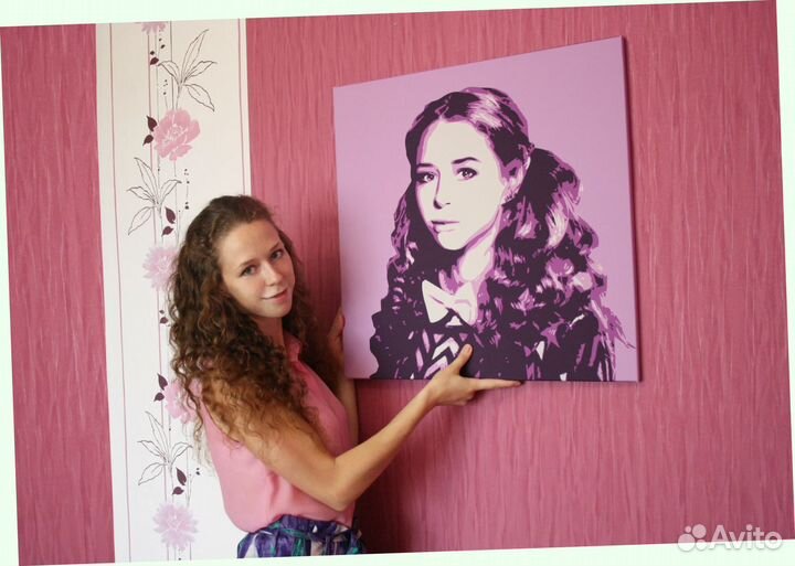 Портрет на холсте по фотографии