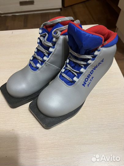 Лыжные ботинки, 33 размер, 21 см