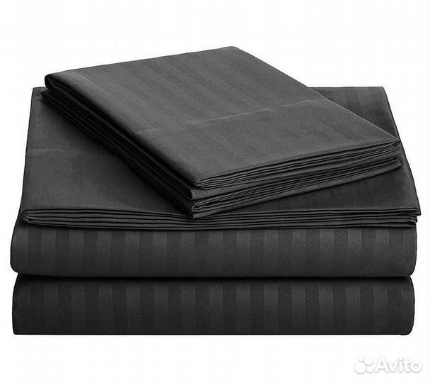 Постельное белье GoodNight Страйп-сатин евро (с на