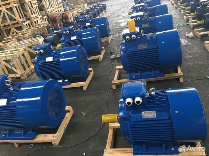 Электродвигатель аир 355MLA4 355кВт 1500об новый