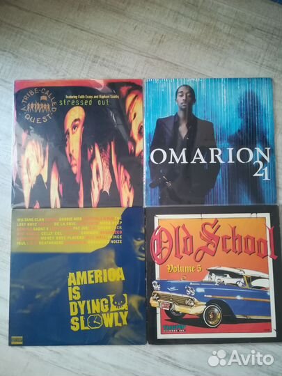 Виниловые пластинки rap, hip-hop, r'n'b