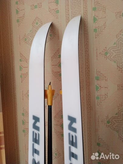 Лыжи беговые Sporten, в комплекте палки и ботинки