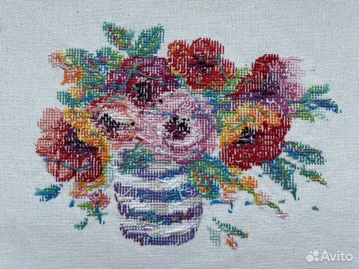 Взрыв цвета (вышивка крестиком)