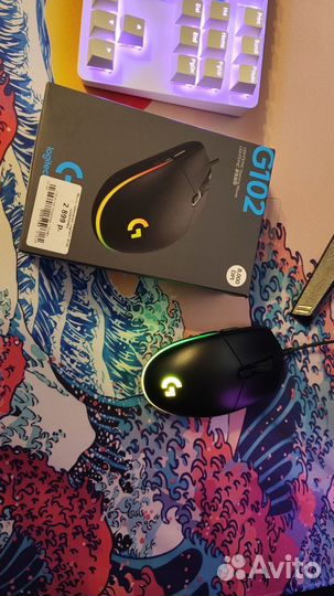 Мышь, коврик, клавиатура