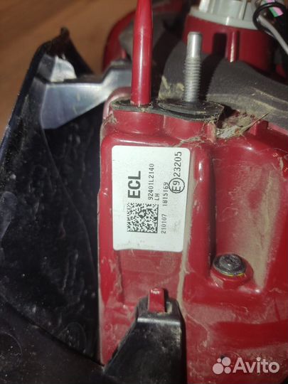 Фонарь задний левый Kia K5