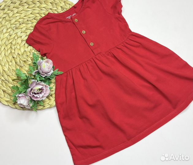 Пакет фирменных летних вещей для девочки 80-86