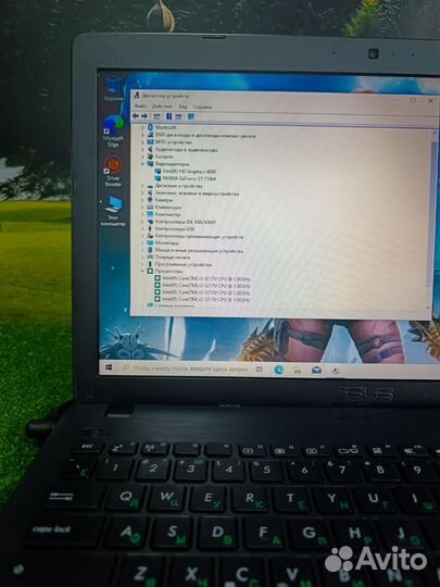 Очень мощный ноутбук Asus для игр и работы