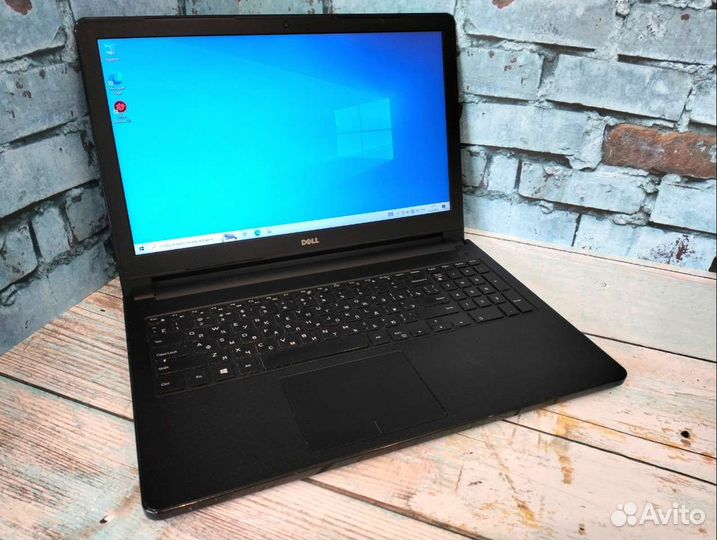 Ноутбук Dell на i3-4005u/ RAM 4/ HDD 500