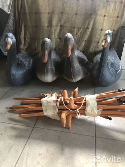 Муляж подсадных гусей