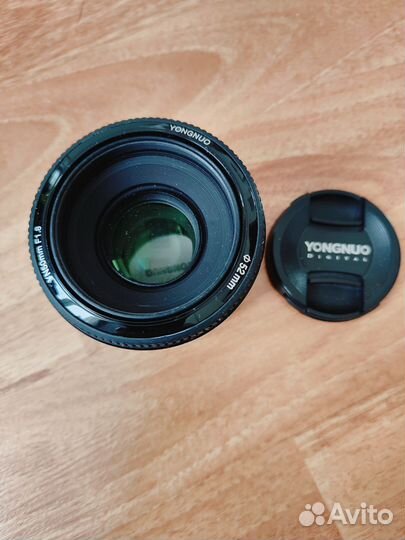 Объектив yongnuo 50mm f1 8