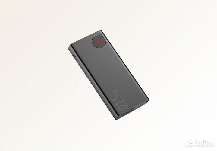 Внешний аккумулятор Baseus Adaman Metal Digital Di