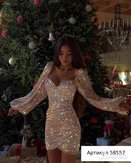 Платье вечерние мини