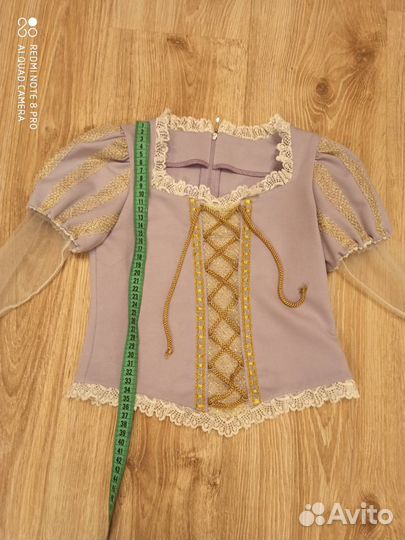 Платье новогоднее рапунцнель