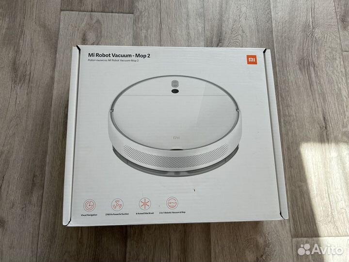 Робот пылесос xiaomi mi robot vacuum mop 2