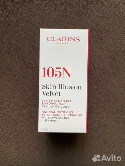 Clarins тональный крем 105