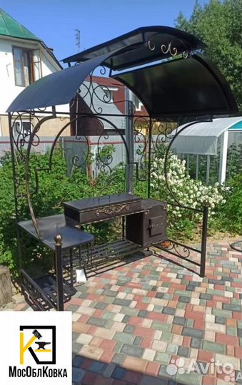 Кованый мангал
