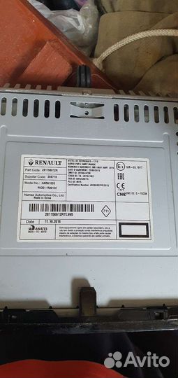 Магнитола renault duster