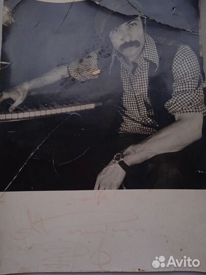 Фото, картина с автографом