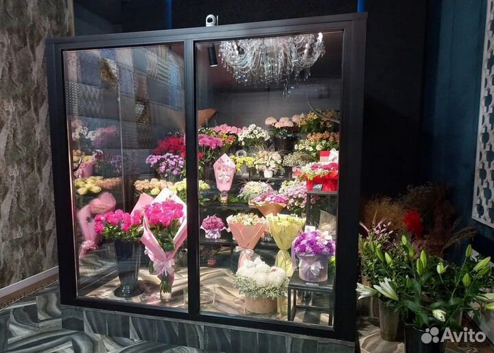 Цветочный магазин в центре города