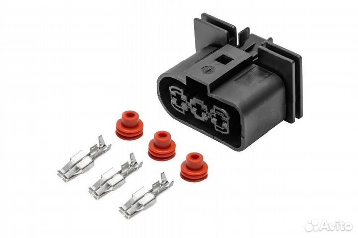 Разъем 1j0906233 (3pin) 3 контакта вентилятора охл