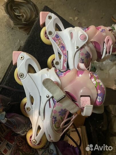 Роликовые коньки детские раздвижные