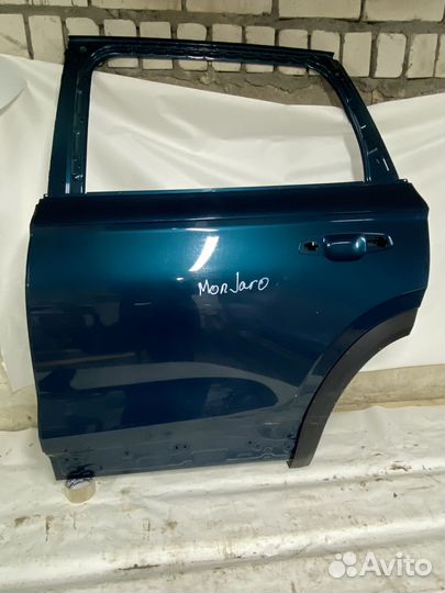 Дверь задняя левая geely monjaro оригинал