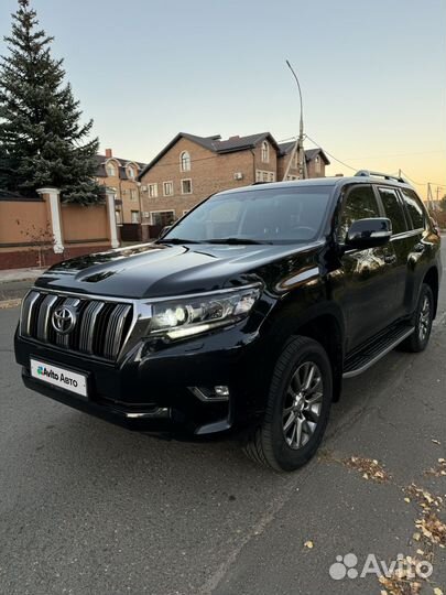 Toyota Land Cruiser Prado 2.8 AT, 2018, 121 000 км